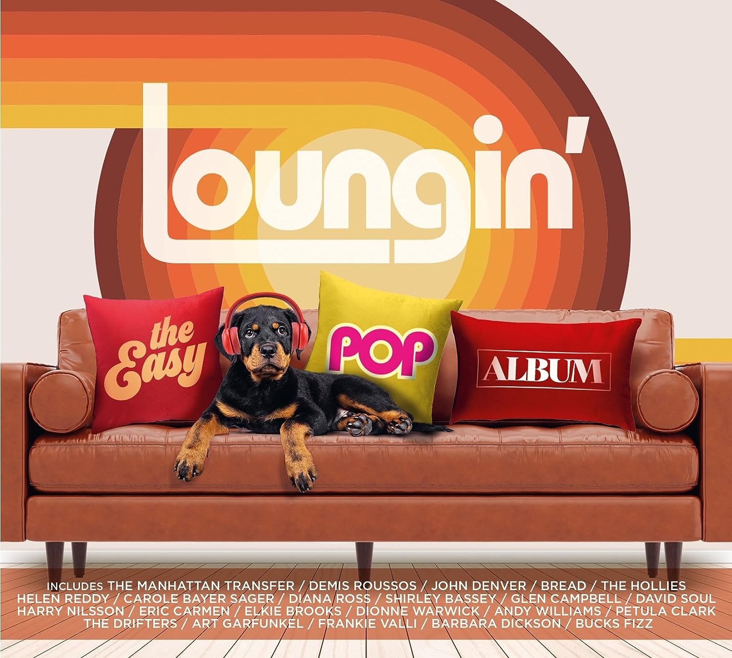Image of Artwork for Various's Loungin' - The Easy Pop Album (3CD)